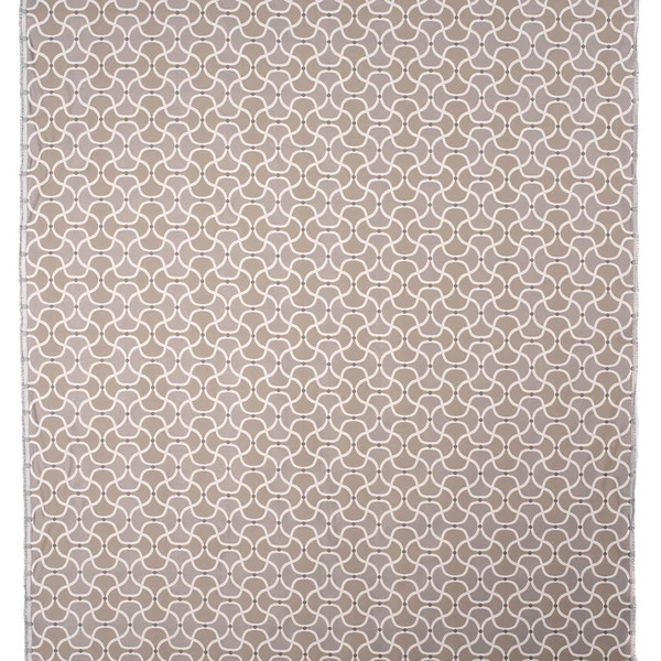 Bella-Dura® Scallop Driftwood 54" Fabric 3 Bella-Dura® Scallop Driftwood 54" Fabric - Image 3