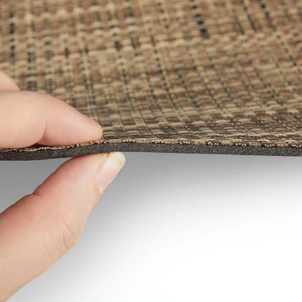 Chilewich Basketweave Bark 72" Floor Covering Fabric 4 Chilewich Basketweave Bark 72" Floor Covering Fabric - Image 4