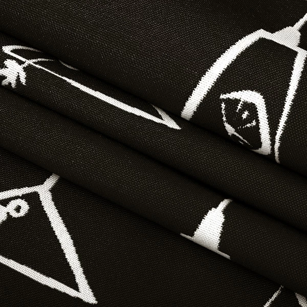 Covington Outdoor Five O'Clock Somewhere Ivory/Ebony 56" Fabric 2 Covington Outdoor Five O'Clock Somewhere Ivory/Ebony 56" Fabric - Image 2