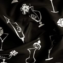 Covington Outdoor Five O'Clock Somewhere Ivory/Ebony 56" Fabric 10 Covington Outdoor Five O'Clock Somewhere Ivory/Ebony 56" Fabric -Textile Store Covington Outdoor Five OClock Somewhere Ivory Ebony 56 Fabric 4