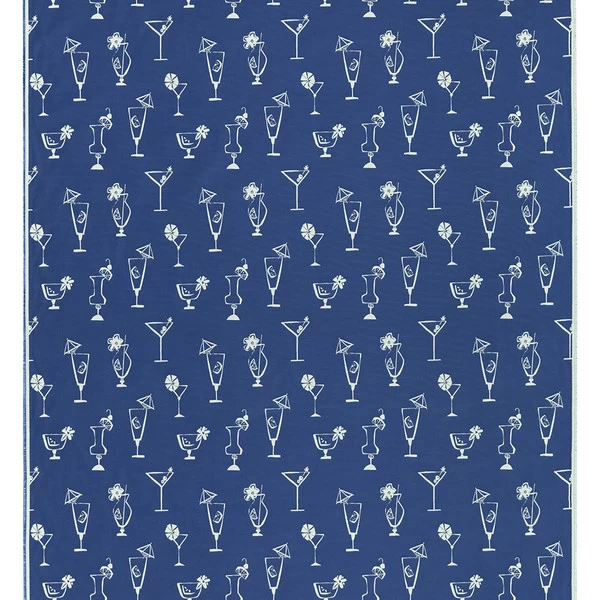 Covington Outdoor Five O'Clock Somewhere Nautical 56" Fabric 3 Covington Outdoor Five O'Clock Somewhere Nautical 56" Fabric - Image 3