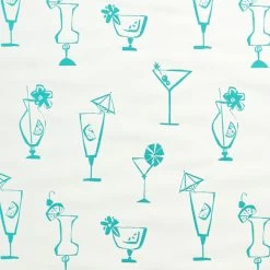 Covington Outdoor Five O'Clock Somewhere Turquoise 56" Fabric -Textile Store Covington Outdoor Five OClock Somewhere Turquoise 56 Fabric 5