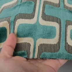 Covington UFO Azure 57" Fabric -Textile Store Covington UFO Azure 57 Fabric 4