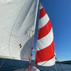 Dacron® Sailcloth 4 Oz. Red 60" 8 Dacron® Sailcloth 4 Oz. Red 60" -Textile Store Dacron Sailcloth 4oz Red 60 4