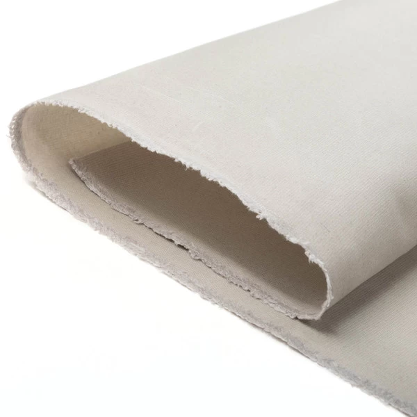 DuraWax™ Light Waxed Canvas Cotton Duck 12 Oz. Cloud Grey 57" Fabric 1 DuraWax™ Light Waxed Canvas Cotton Duck 12 Oz. Cloud Grey 57" Fabric