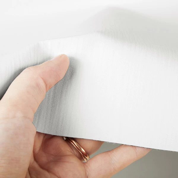 Europatex NYX White 55" Blackout Drapery Fabric 6 Europatex NYX White 55" Blackout Drapery Fabric - Image 6