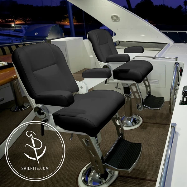 EverSoft™ Indoor/Outdoor Black 54" Vinyl Fabric 5 EverSoft™ Indoor/Outdoor Black 54" Vinyl Fabric - Image 5