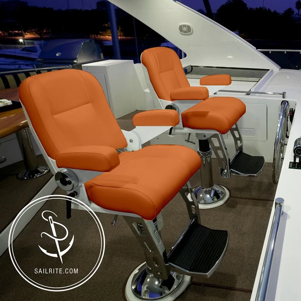 EverSoft™ Indoor/Outdoor Burnt Orange 54" Vinyl Fabric 5 EverSoft™ Indoor/Outdoor Burnt Orange 54" Vinyl Fabric - Image 5