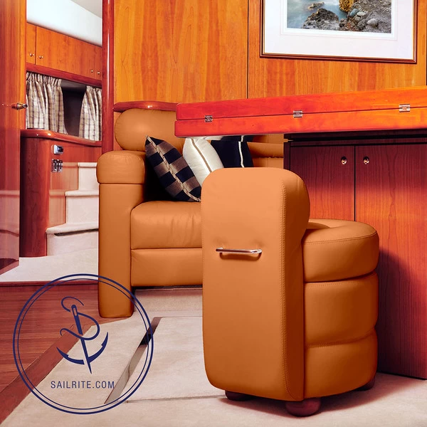 EverSoft™ Indoor/Outdoor Burnt Orange 54" Vinyl Fabric 6 EverSoft™ Indoor/Outdoor Burnt Orange 54" Vinyl Fabric - Image 6