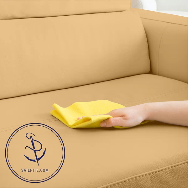 EverSoft™ Indoor/Outdoor Buttercream 54" Vinyl Fabric 4 EverSoft™ Indoor/Outdoor Buttercream 54" Vinyl Fabric - Image 4