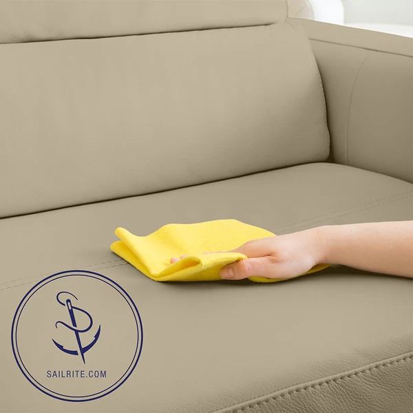 EverSoft™ Indoor/Outdoor Harbor Grey 54" Vinyl Fabric 4 EverSoft™ Indoor/Outdoor Harbor Grey 54" Vinyl Fabric - Image 4