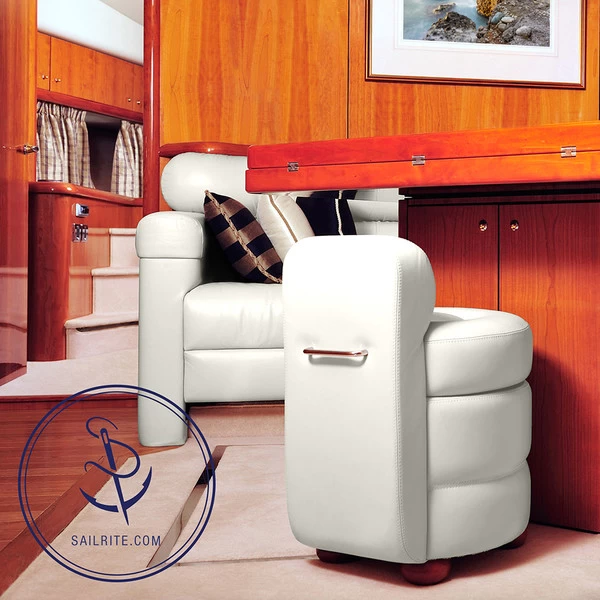 EverSoft™ Indoor/Outdoor Silver 54" Vinyl Fabric 6 EverSoft™ Indoor/Outdoor Silver 54" Vinyl Fabric - Image 6