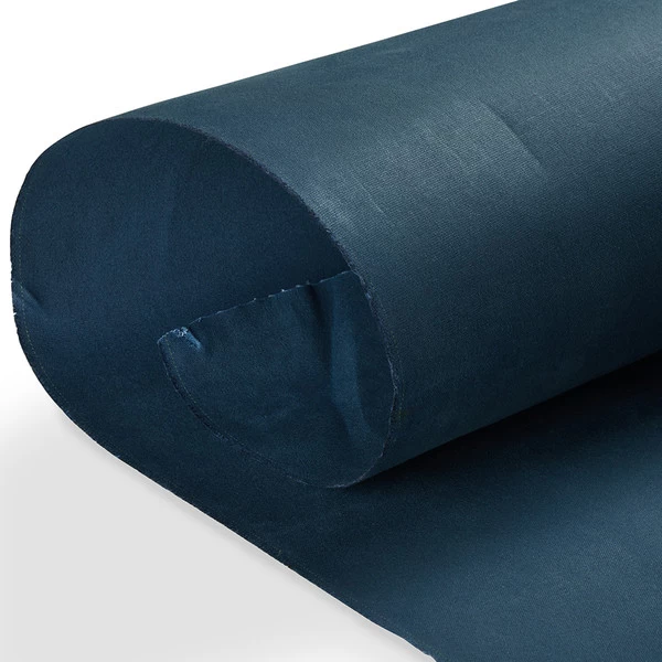 DuraWax™ Heavy Waxed Canvas Cotton Duck 12 Oz. Blue 57" Fabric 1 DuraWax™ Heavy Waxed Canvas Cotton Duck 12 Oz. Blue 57" Fabric