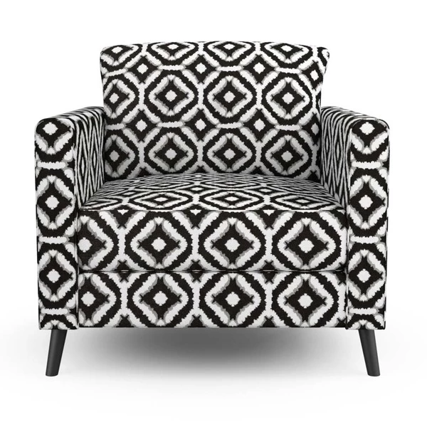 Hilary Farr Outdoor SPF Del Sol Ebony/Ivory 54" Fabric 6 Hilary Farr Outdoor SPF Del Sol Ebony/Ivory 54" Fabric - Image 6