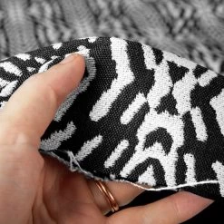 Hilary Farr Outdoor SPF Riff Ebony/Ivory 54" Fabric -Textile Store Hilary Farr Outdoor SPF Riff Ebony Ivory 54 Fabric 4