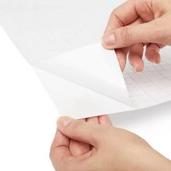 Insignia Adhesive Backed White 54" Fabric -Textile Store Insignia Adhesive Backed White 54 4