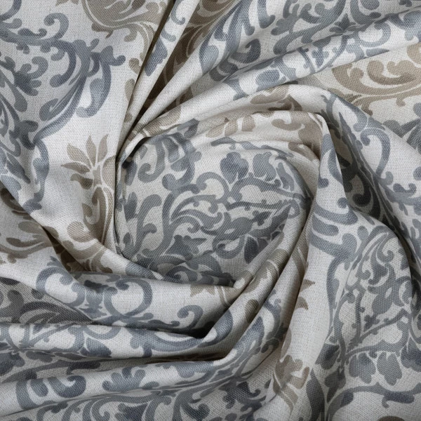 Magnolia Home Anna Pewter 54" Fabric 5 Magnolia Home Anna Pewter 54" Fabric - Image 5