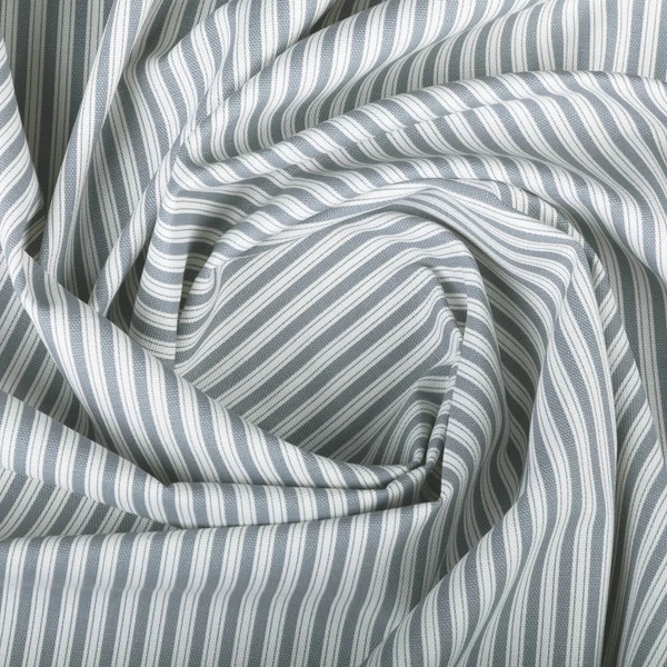 Magnolia Home Polo Stripe Slate 55" Fabric 5 Magnolia Home Polo Stripe Slate 55" Fabric - Image 5