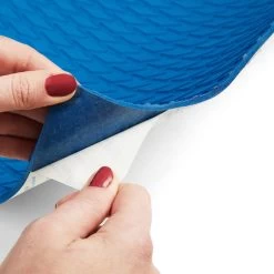 Nonslip Foam Flooring Blue 27" X 94" (Adhesive Backed) -Textile Store Marine Foam Flooring Blue 27 x 94 Adhesive Backed 4