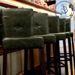 Morbern® Carrara Dark Green 54" Vinyl Fabric -Textile Store Morbern Carrara Dark Green 54 Vinyl Fabric 89