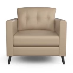 Nauga Soft Cocoa 54" Vinyl Fabric -Textile Store Nauga Soft Vinyl Cocoa 54 901