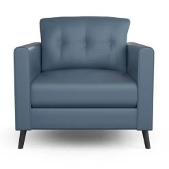 Nauga Soft Deep Sapphire 54" Vinyl Fabric -Textile Store Nauga Soft Vinyl Deep Sapphire 54 901