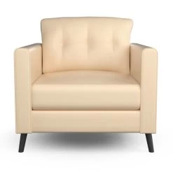 Nauga Soft Fawn 54" Vinyl Fabric -Textile Store Nauga Soft Vinyl Fawn 54 901