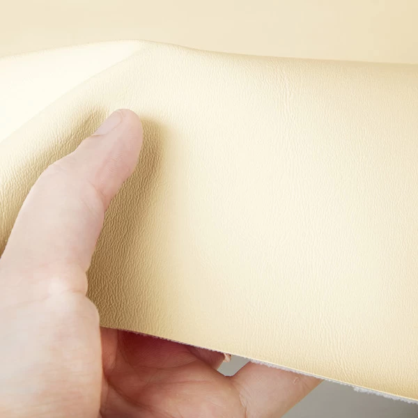 Nauga Soft Soft White 54" Vinyl Fabric 3 Nauga Soft Soft White 54" Vinyl Fabric - Image 3