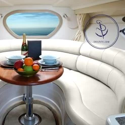 Nauga Soft Soft White 54" Vinyl Fabric 9 Nauga Soft Soft White 54" Vinyl Fabric -Textile Store Nauga Soft Vinyl Soft White 54 76