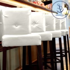 Nauga Soft Soft White 54" Vinyl Fabric 11 Nauga Soft Soft White 54" Vinyl Fabric -Textile Store Nauga Soft Vinyl Soft White 54 89