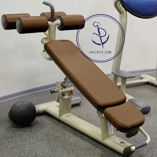 Nauga Soft Velvet Brown 54" Vinyl Fabric 5 Nauga Soft Velvet Brown 54" Vinyl Fabric - Image 5