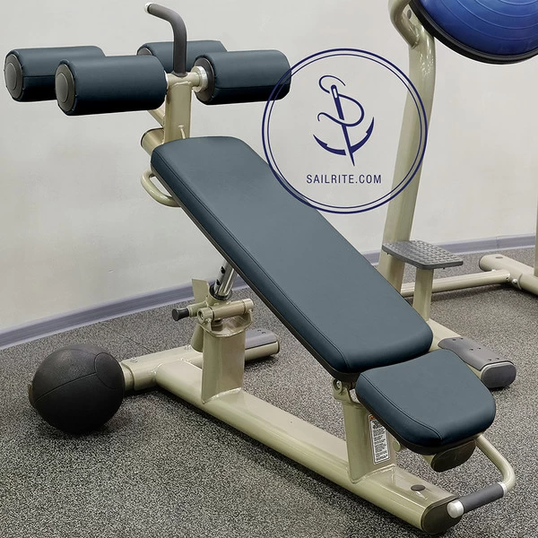 Naugahyde® All American Blue Ridge 54" Vinyl Fabric 4 Naugahyde® All American Blue Ridge 54" Vinyl Fabric - Image 4