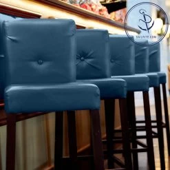 Naugahyde® All American Regimental Blue 54" Vinyl Fabric -Textile Store Naugahyde All American Regimental Blue 54 Vinyl Fabric 89