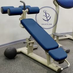 Naugahyde® All American Royal Blue 54" Vinyl Fabric -Textile Store Naugahyde All American Royal Blue Vinyl AM37 54 84