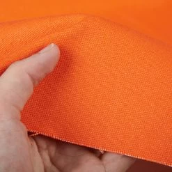Nimbus™ Cotton Duck 12 Oz. Orange 57” Fabric -Textile Store Nimbus Cotton Duck 12 oz. Orange 57 Fabric 3