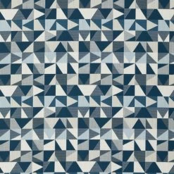 Outdura® Geo Nautical 54" Upholstery Fabric (8804)