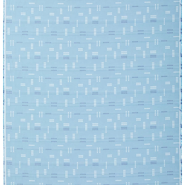 Outdura® Jot Dot Electric Blue 54" Upholstery Fabric (12400) 4 Outdura® Jot Dot Electric Blue 54" Upholstery Fabric (12400) - Image 4