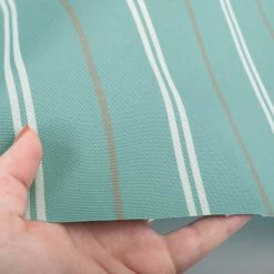 Outdura® Pathway Aqua 54" Upholstery Fabric (12706) -Textile Store Outdura Pathway Aqua 54 Upholstery Fabric 12706 3