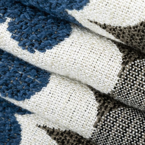 Outdura® Poppy Midnight 54" Upholstery Fabric (7500) 2 Outdura® Poppy Midnight 54" Upholstery Fabric (7500) - Image 2