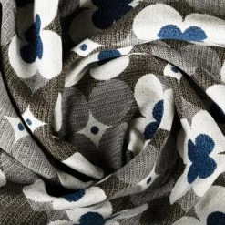 Outdura® Poppy Midnight 54" Upholstery Fabric (7500) 9 Outdura® Poppy Midnight 54" Upholstery Fabric (7500) -Textile Store Outdura Poppy Midnight 54 Upholstery Fabric 7500 5