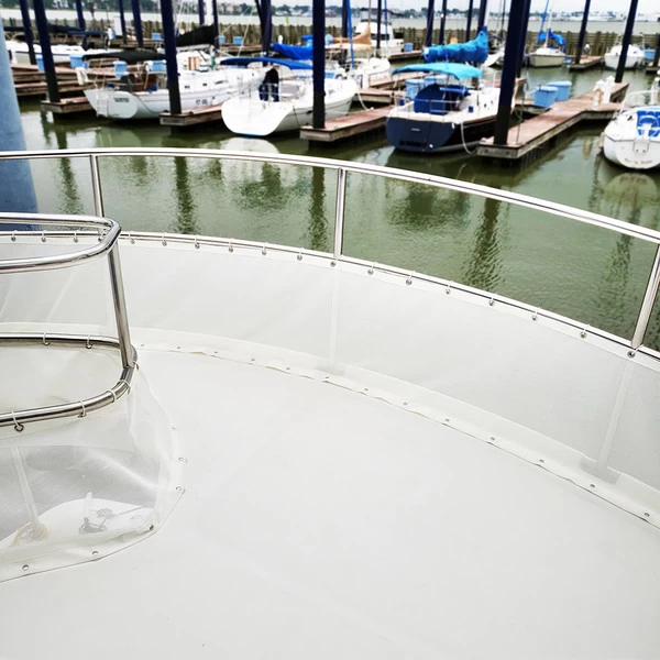 Phifertex® Standard Vinyl Mesh White 54" Fabric 6 Phifertex® Standard Vinyl Mesh White 54" Fabric - Image 6