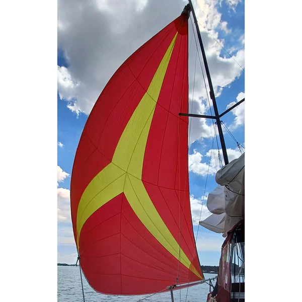 Ripstop 0.75 Oz. Red 60" Nylon Sailcloth 6 Ripstop 0.75 Oz. Red 60" Nylon Sailcloth - Image 6