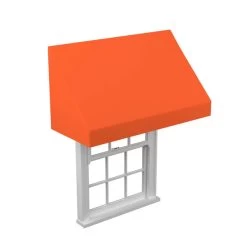 Sattler® Marine Grade Tangerine 60" Fabric (6062) -Textile Store Sattler Marine Grade Tangerine 60 Fabric 6062 909