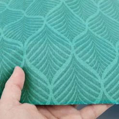 Solarium® Fenbrook Teal 54" Outdoor Fabric -Textile Store Solarium Fenbrook Teal 54 Outdoor Fabric 3