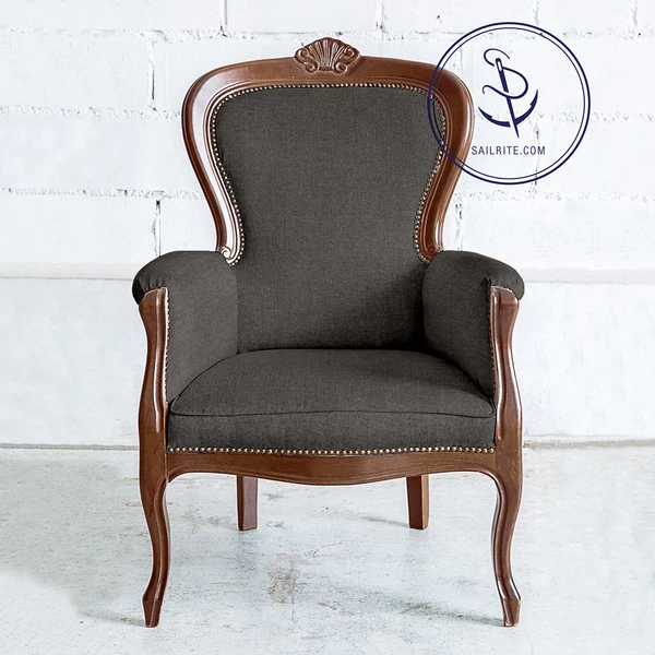 Sunbrella® 42102-0006 Nurture Charcoal 54" Upholstery Fabric 6 Sunbrella® 42102-0006 Nurture Charcoal 54" Upholstery Fabric - Image 6