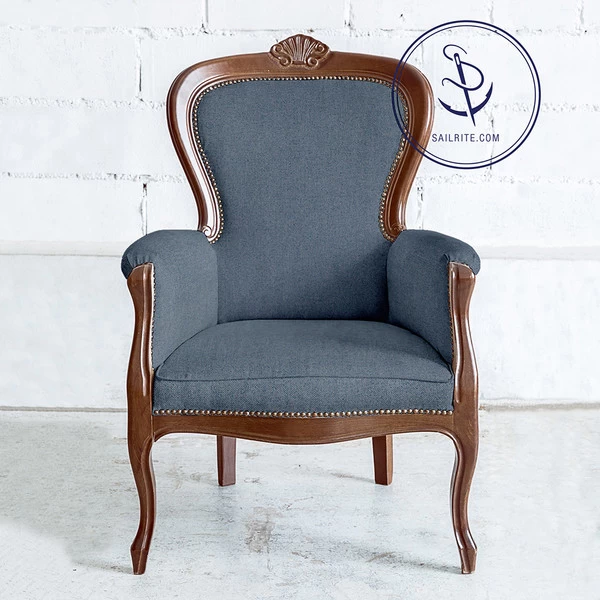 Sunbrella® 42102-0008 Nurture Indigo 54" Upholstery Fabric 6 Sunbrella® 42102-0008 Nurture Indigo 54" Upholstery Fabric - Image 6