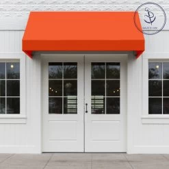 Sunbrella® Marine Grade 4609-0000 Orange 46" Fabric -Textile Store Sunbrella 4609 0000 Orange 46 72