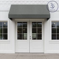 Sunbrella® Marine Grade 4615-0000 Smoke 46" Fabric -Textile Store Sunbrella 4615 0000 Smoke 46 Marine Grade Fabric 707