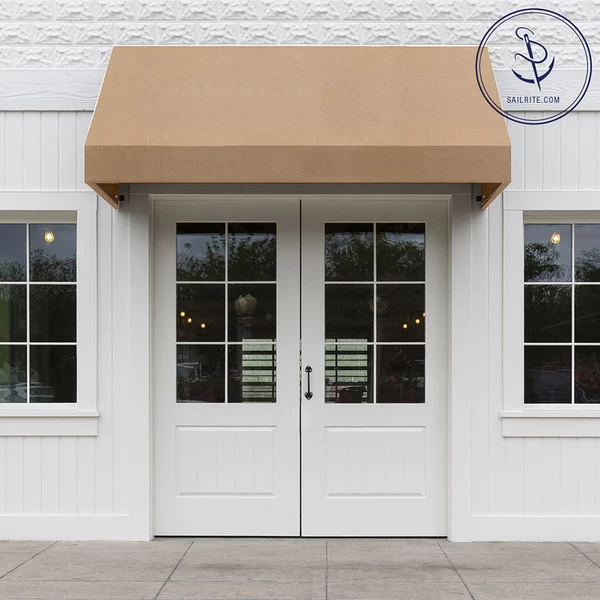 Sunbrella® Marine Grade 4616-0000 Mocha Tweed 46" Fabric 5 Sunbrella® Marine Grade 4616-0000 Mocha Tweed 46" Fabric - Image 5