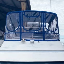 Sunbrella® Marine Grade 4617-0000 Royal Blue Tweed 46" Fabric -Textile Store Sunbrella 4617 0000 Royal Blue 46 700